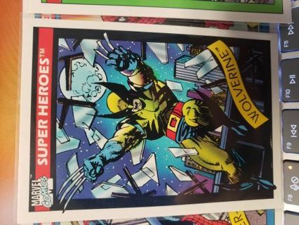 1990 Marvel Universe 1st Edition Wolverine