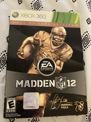 Madden NFL 12 -- Hall of Fame Edition 