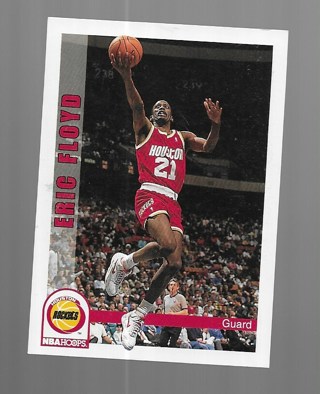 1992 HOOPS ERIC FLOYD #81