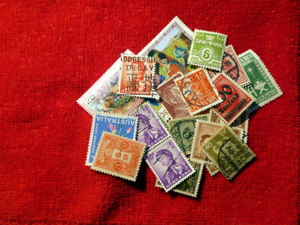   Grab Bag of Foreign Stamps #19