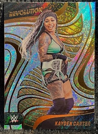2023 WWE Revolution - Kayden Carter Holofoil Card #36 NM