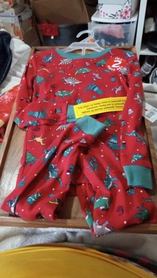 New Boy Christmas PJ set by highland size 5/6