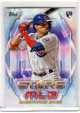Christopher Morel, 2023 Topps Stars of MLB ROOKIE Card #SMLB-40, Chicago Cubs, (L6)