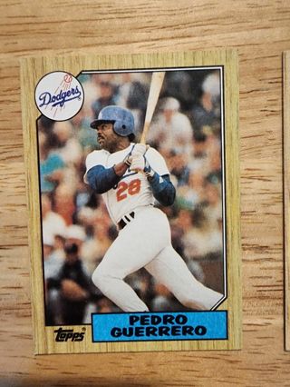 87 Topps Pedro Guerrero #360