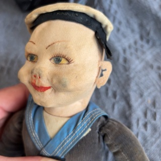 Nora Wellington Sailor Doll 30’s-50’s