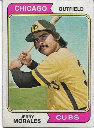 1974 TOPPS JERRY MORALES CARD