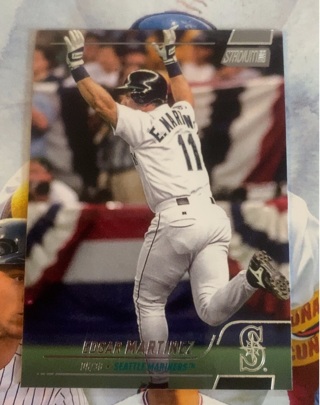 Edgar Martinez 2022 Topps Stadium Club # 275 Seattle Mariners