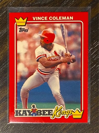 Vince Coleman KAY-BEE Kings