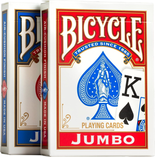 [NEW] Bicycle Large Print Playing Cards (2-Pack)