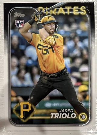 2024 Topps Series 1 JARED TRIOLO - Rookie Card - #281