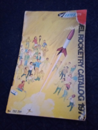 Vintage Estes Rocket Catalog 1973