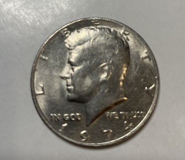 1974 Half Dollar 50c Coin