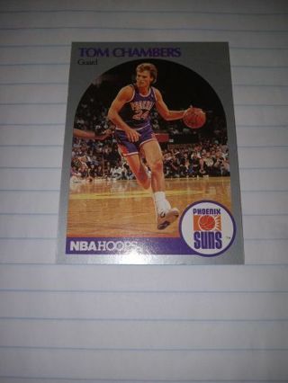 1990 NBA Hoops Phoenix Suns Tom Chambers Basketball Card