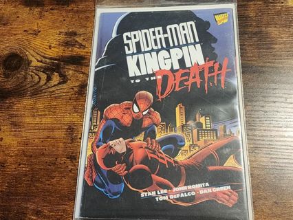 Marvel Comics Spiderman Kingpin to the Death ( graphic novel )