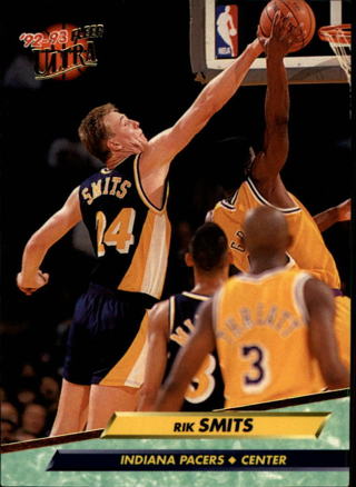 1992-93 Ultra Indiana Pacers Basketball Card #80 Rik Smits