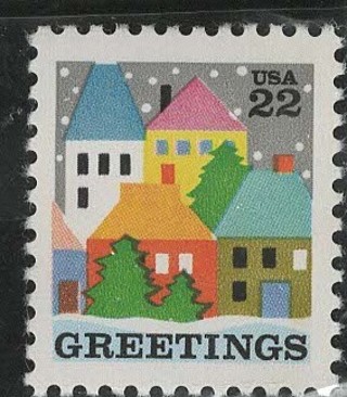 1987 Christmas Stamp, USA