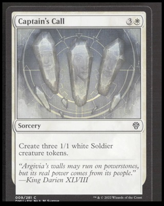 MTG Captain's Call 9 Common Dominaria United