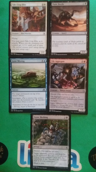 set of 5 magic the gathering cards free shipping