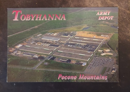 Tobyhanna Army Depot Postcard 