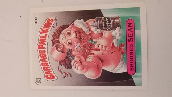 1985 first edition/Garbage Pail kids