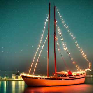 Listia Digital Collectible: Boating At Night