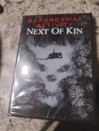 Next of kin Paranormal  Activity Factory sealed 