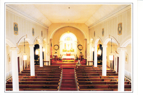 Vintage Postcard St. Francis Xavier Church, Hyannis, MA 