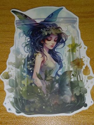 Beautiful one nice vinyl sticker no refunds regular mail only Very nice quality!