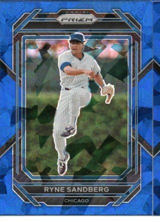 2023 Panini Prizm Ryne Sandberg Blue Ice