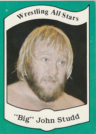 1983 PWE Wrestling All-Stars Series A #22 "Big" John Studd