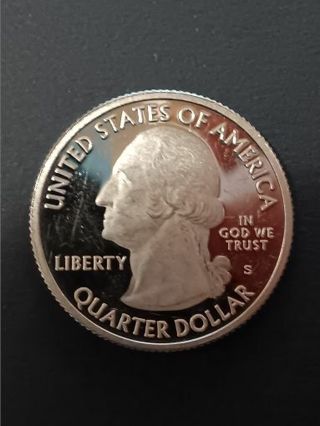 2011 S Olympic Quarter. 90% Silver Superb Condition