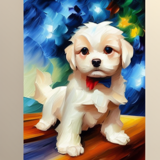 Listia Digital Collectible: Maltese Puppy