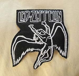 1 X Led Zeppelin Songs Music Symbols Iron on Patch Applique Badge Adhesive FREE SHIPPING