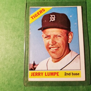 1966 - TOPPS BASEBALL CARD NO. 161 - JERRY LUMPE - TIGERS