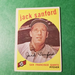 1959 - TOPPS BASEBALL CARD NO. 275 - JACK SANFORD - GIANTS