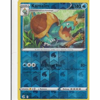  Tradingcard - Pokemon 2021 german Kamalm 081/264 REVERSE HOLO 