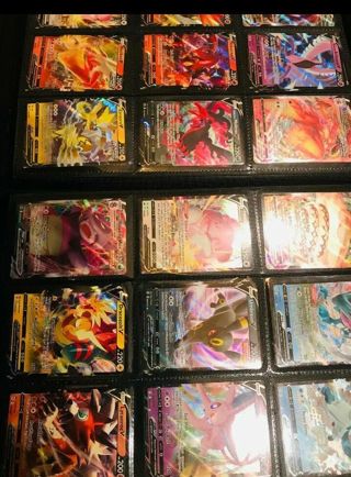 Halloween Grab lot! 2 V or black NM, 6 NM Holo and reverse holo.poke cards