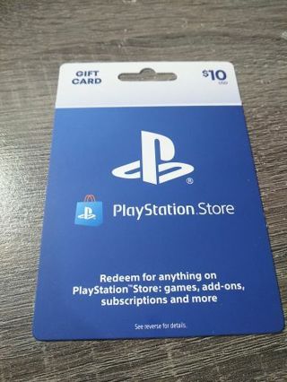 10$ Playstation Gift Card. ((LOW GIN