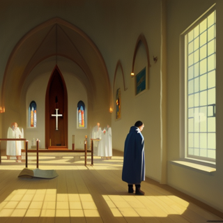 Listia Digital Collectible: Praying At Church