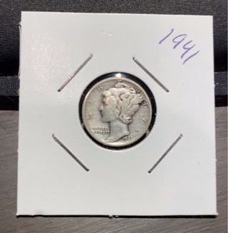 1941 MERCURY DIME