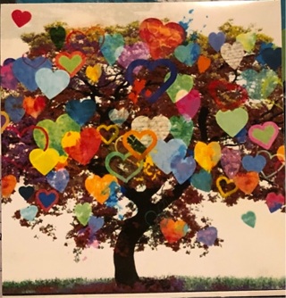 Heart Tree  - 3 x 3” MAGNET - GIN ONLY