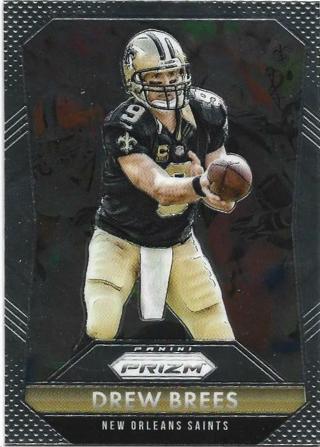 2015 PRIZM DREW BREES CARD