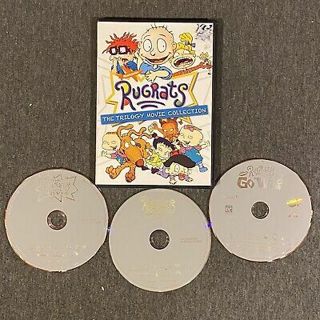 Nickelodeon's THE RUGRATS 1,2,3 : THE RUGRATS MOVIE, RUGRATS IN PARIS, RUGRATS GO WILD 
