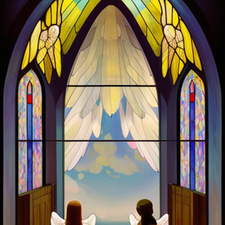 Listia Digital Collectible: Angels Praying For You