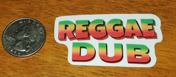 Bob Marley/Rasta/Reggae Sticker (#7)