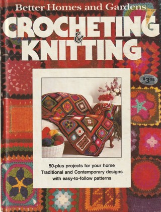 Craft Book: Hard Covered Crochet & Knitting