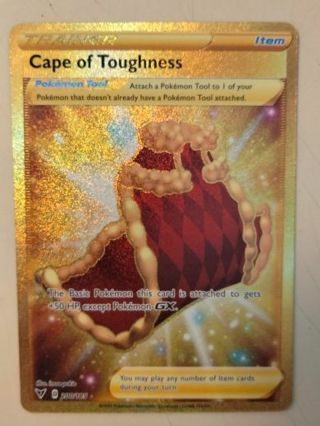 Cape of toughness 200/185 secret rare holo nm pokemon