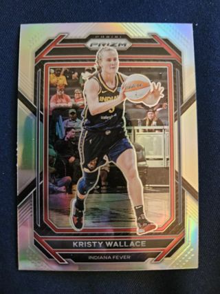 2023 Panini Prizm WNBA Silver Prizm Kristy Wallace