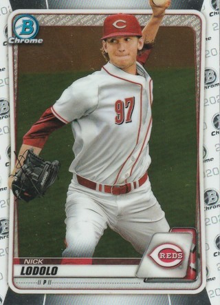 Nick Lodolo 2020 Bowman Chrome Prospects #BCP-39 Cincinnati Reds