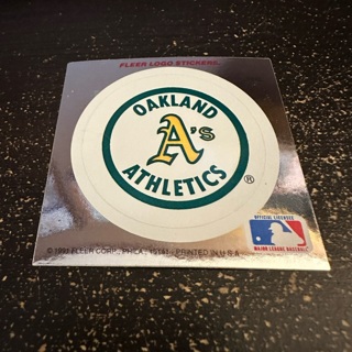 Oakland athletics sticker 